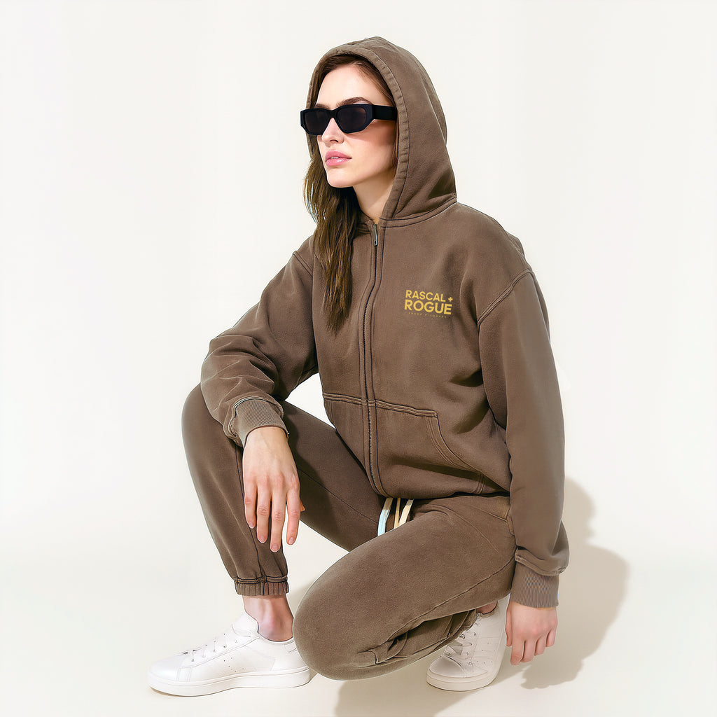 Unisex Rascal Zipped Hoodie